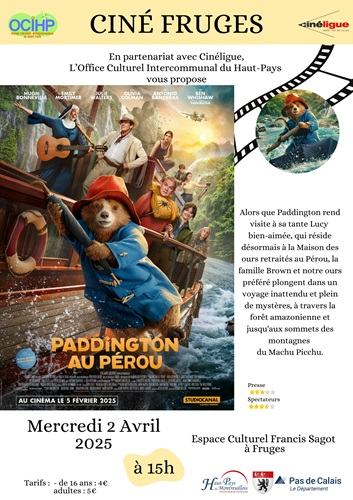 Cinéma "Paddington au Pérou"