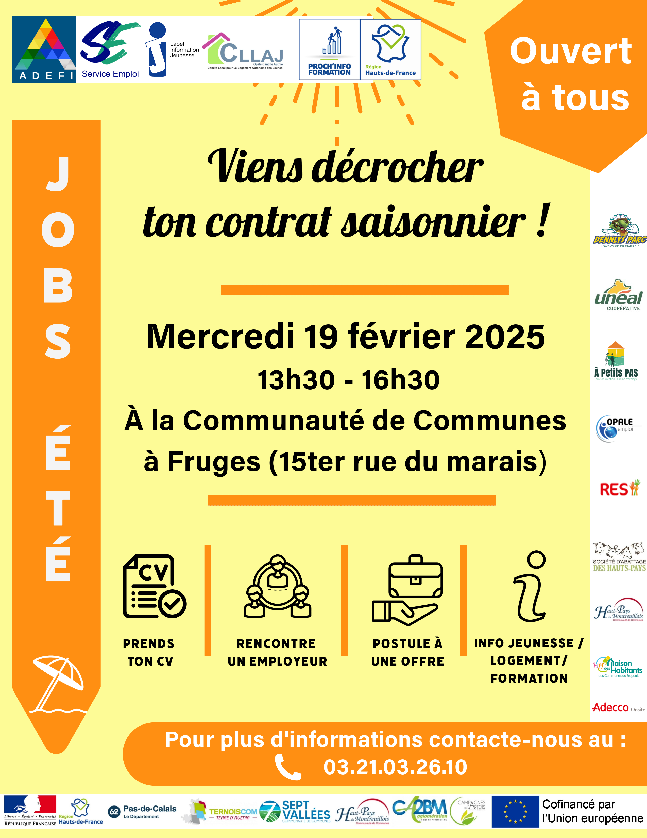 Job d'été Fruges 2025