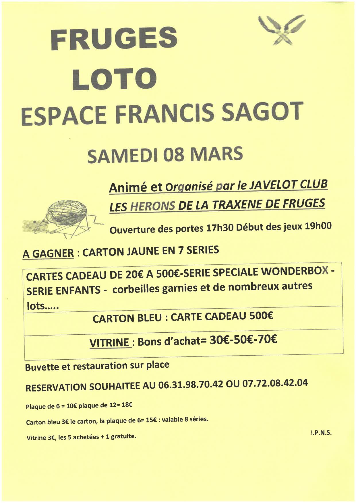Loto Javelot 08 Mars 2025